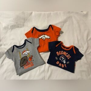 Denver Broncos NFL Onesies 24M